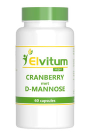 Elvitum  Cranberry & D-Mannose 60 Vegetarische capsules