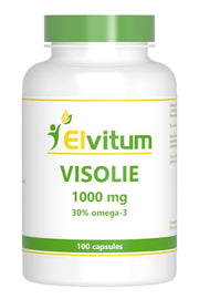 Elvitum  Visolie 1000mg omega 3 30% 100.00 Capsules