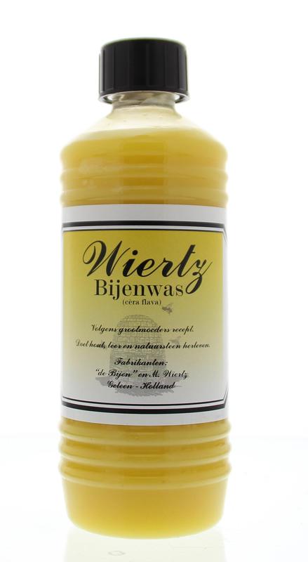 Wiertz Bijenwas naturel/geel 500 Milliliter