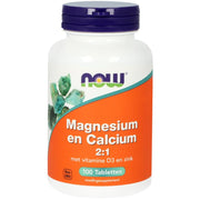 NOW Magnesium & calcium 2:1 100.00 Tabletten