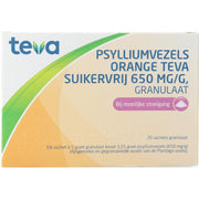 Teva Psylliumvezels orange granulaat SKV 20.00 Sachets