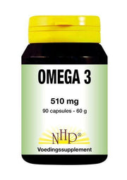 NHP Omega 3 510mg 90.00 Capsules