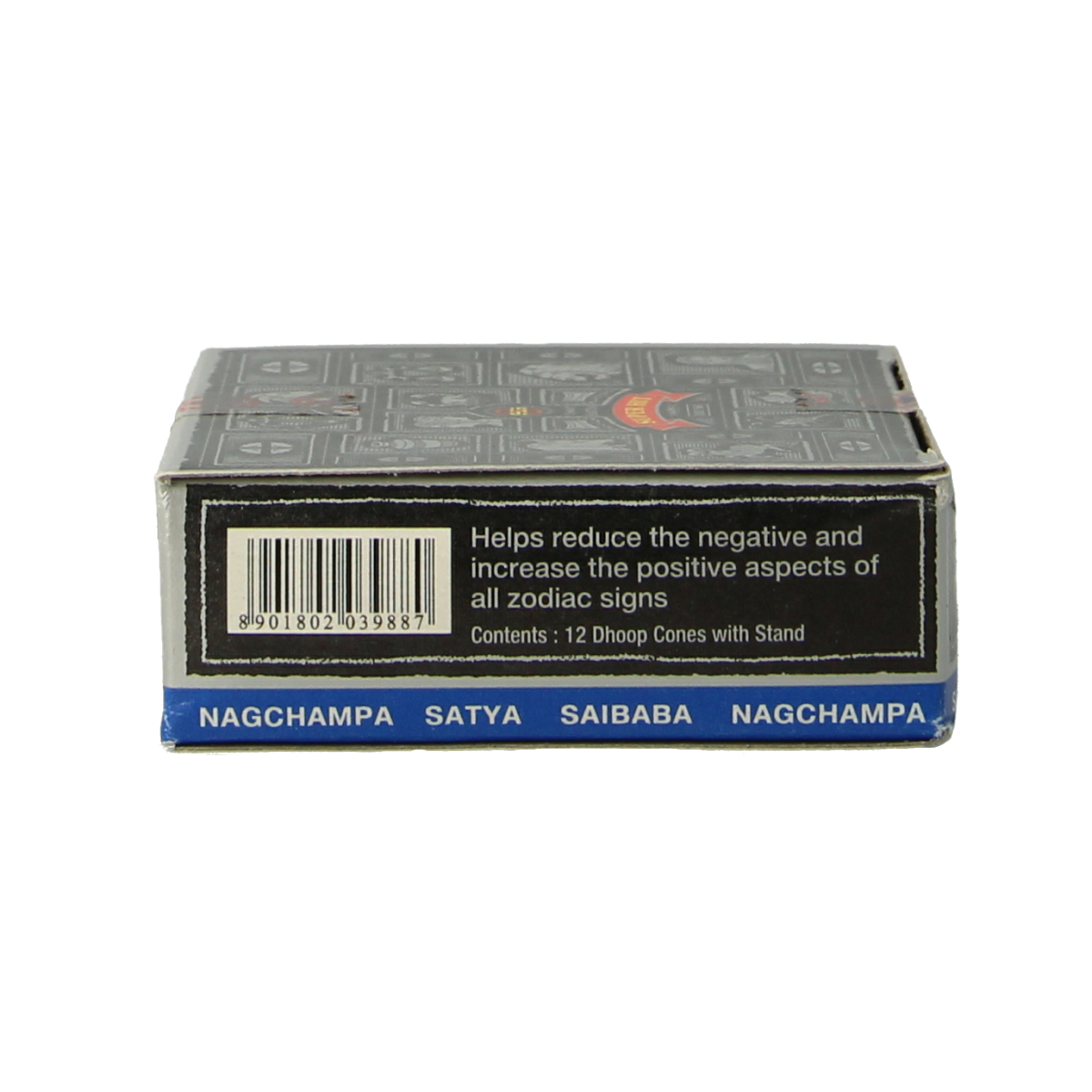 Natures Incense Kegelwierook nag champa 12.00 Stuks