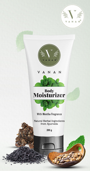 Vanan Body moisturizer mentha 200.00 Gram