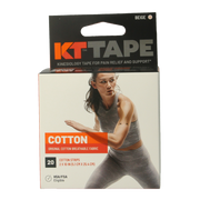 KT Tape Original precut 5 meter beige 20 Stuks