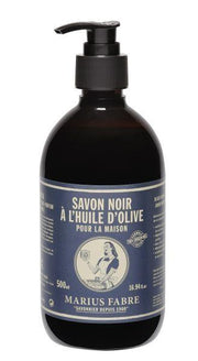 Marius Fabre Savon noir zwarte zeep met pomp 500.00 Milliliter