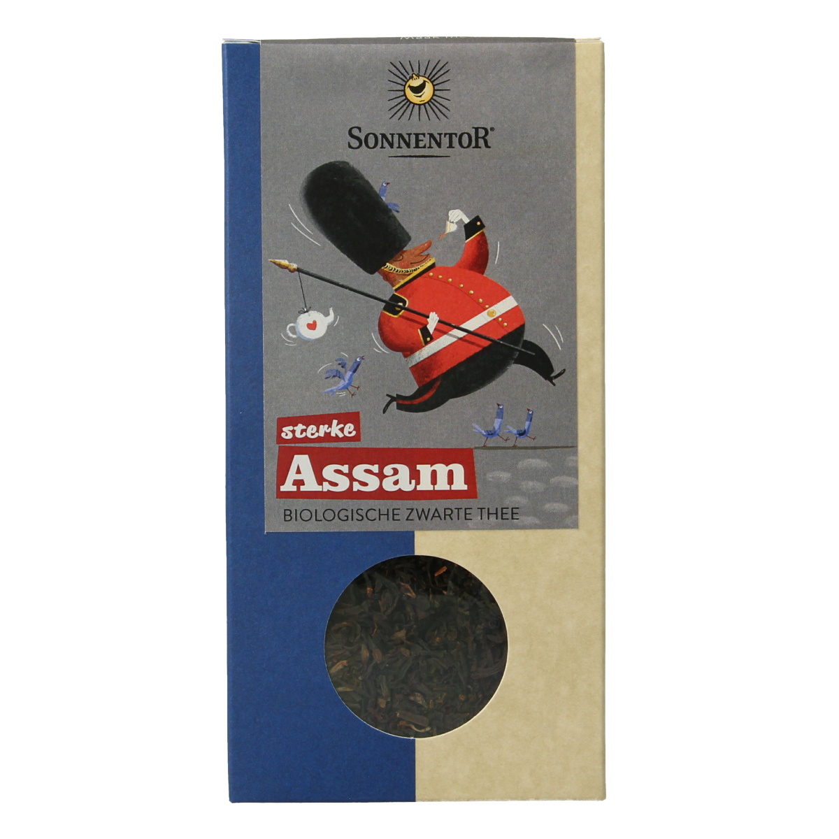 Sonnentor Engelse zwarte thee sterke assam los bio 95.00 Gram