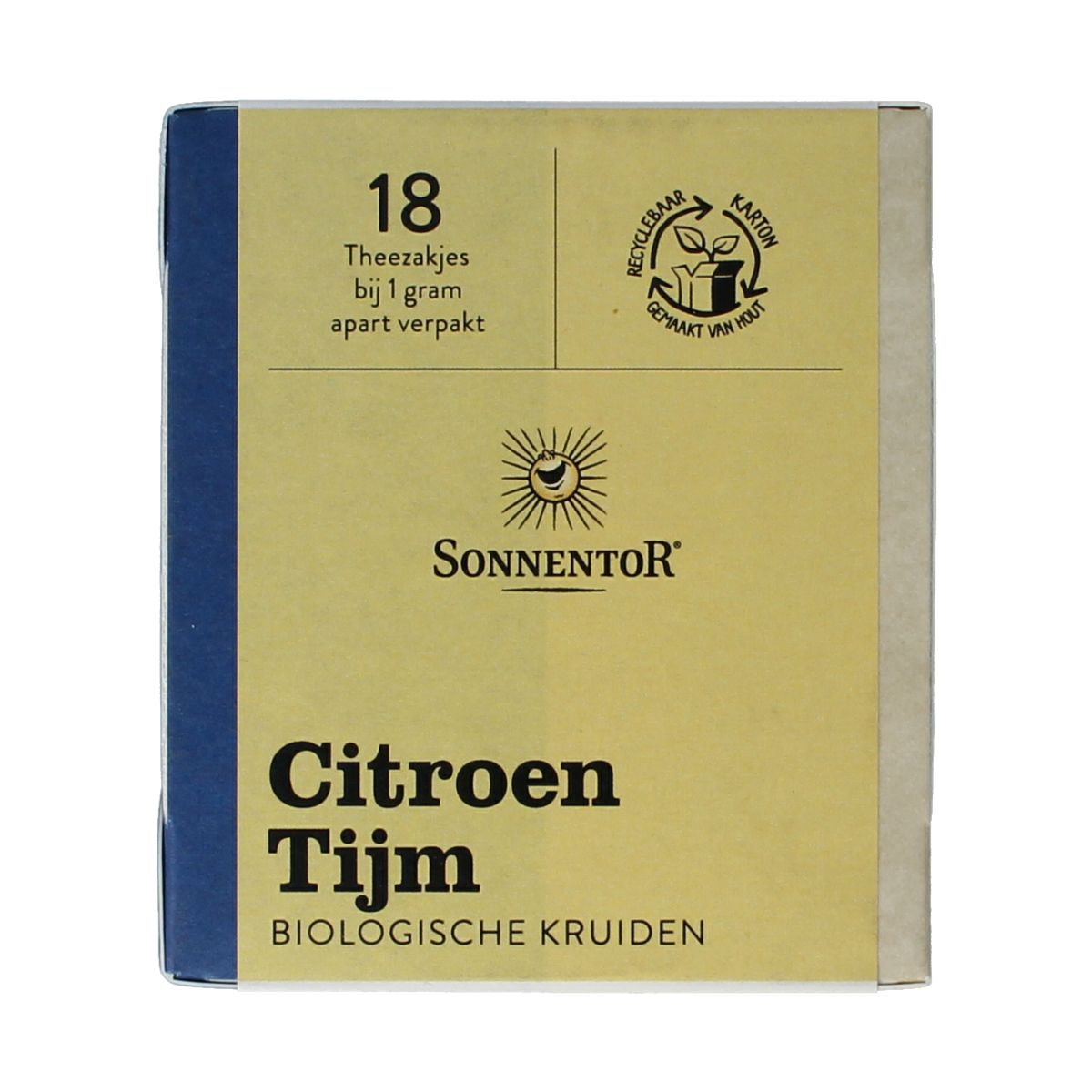 Sonnentor Citroen tijm thee bio 18.00 Zakjes