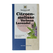 Sonnentor Citroenmelisse - verbena - lavendel bio 18.00 Zakjes