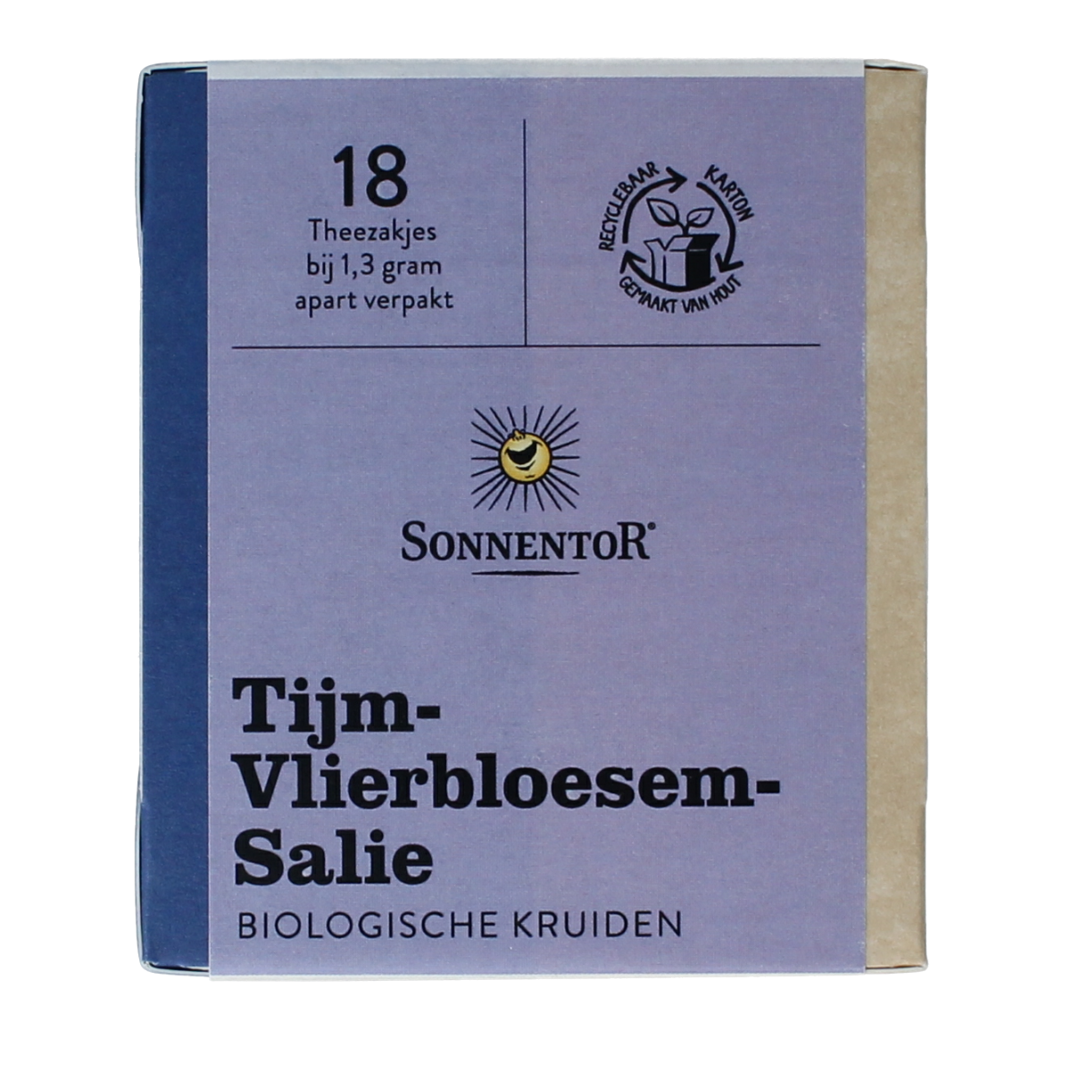 Sonnentor Tijm vlierbloesem salie bio 18.00 Stuks