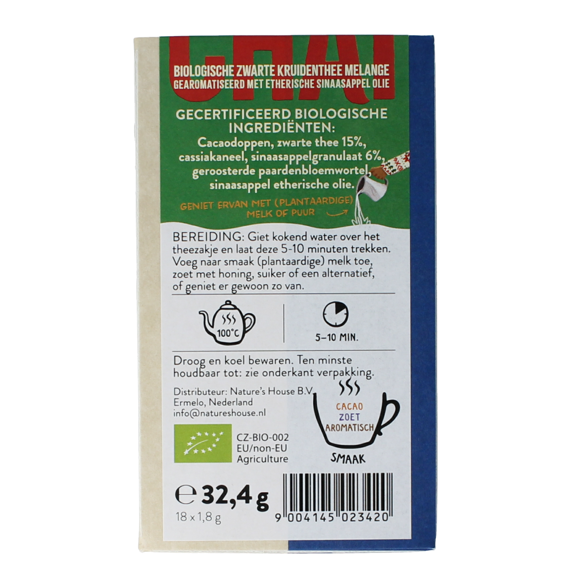 Sonnentor Kerst chai thee bio 18.00 Zakjes
