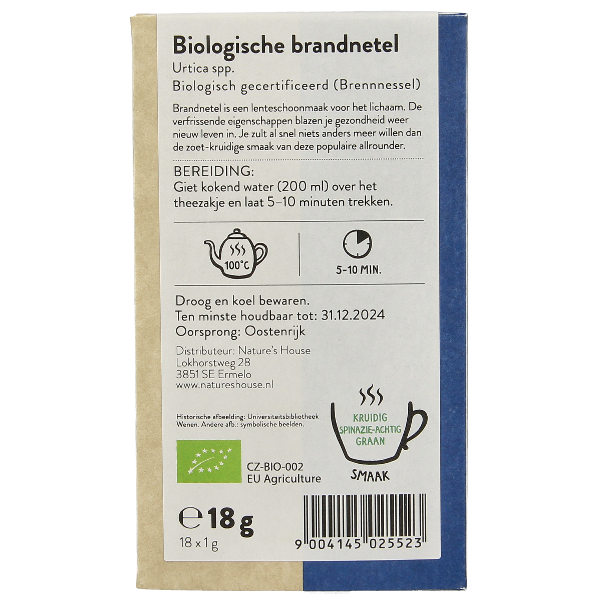 Sonnentor Brandnetel thee bio 18.00 Zakjes