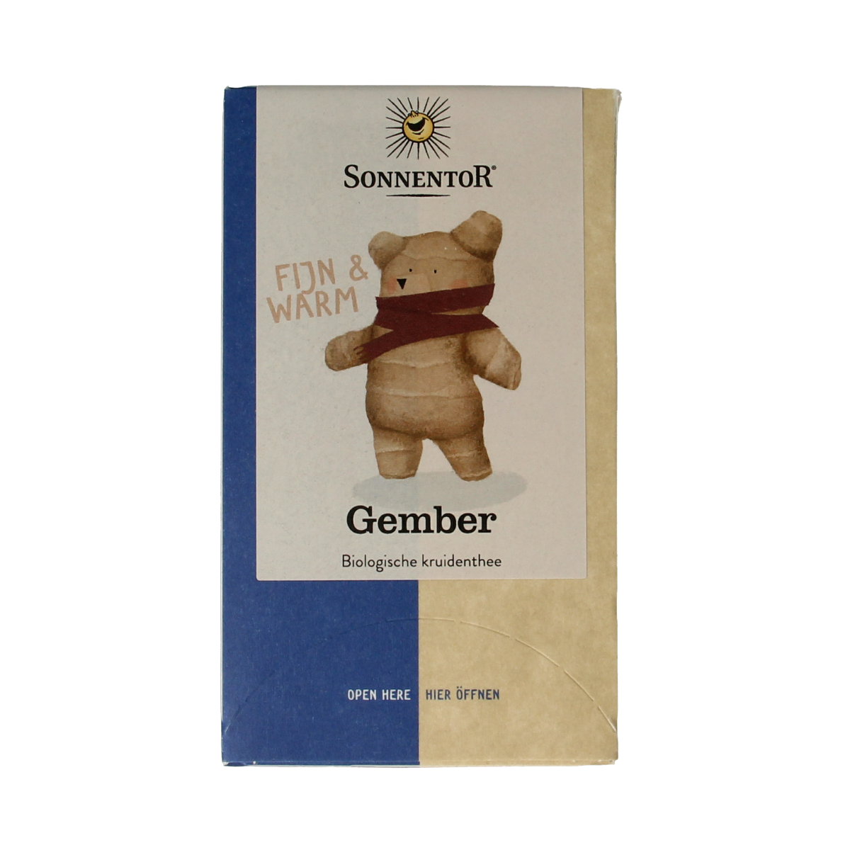 Sonnentor Gember thee bio 18.00 Zakjes