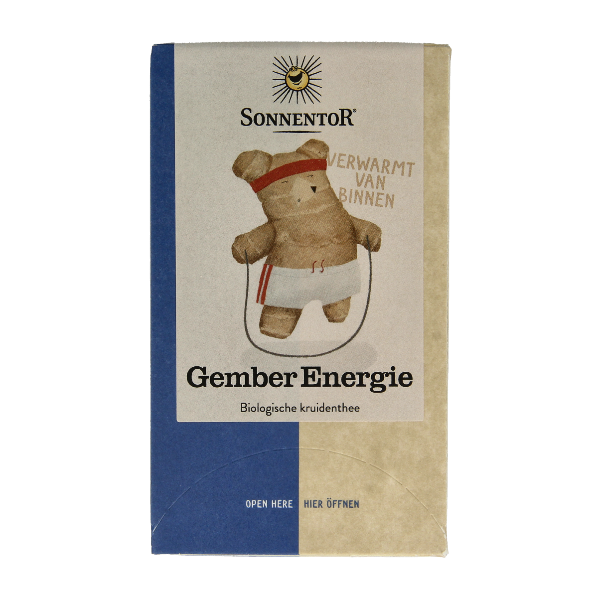 Sonnentor Gember energie thee bio 18.00 Zakjes