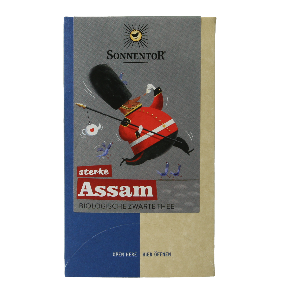 Sonnentor Assam English zwarte thee bio 18.00 Zakjes