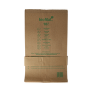 Biomat Wastebag compostable papier 10 liter 50.00 Stuks