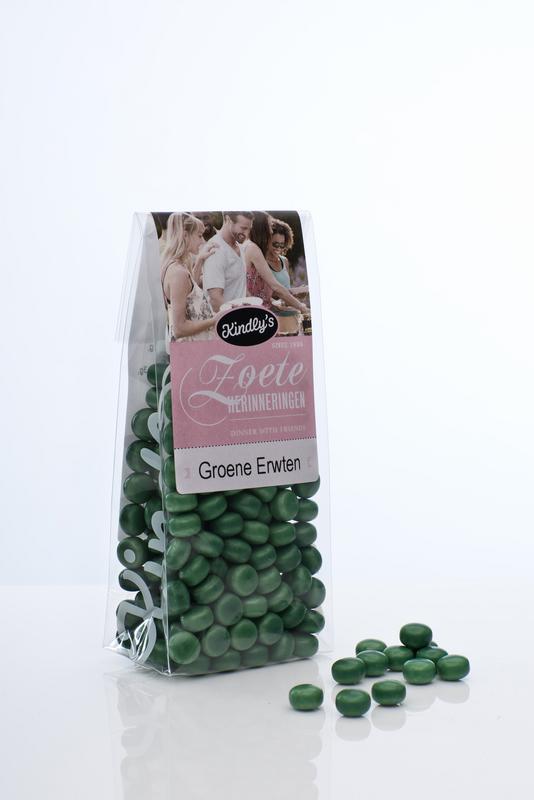 Kindly's Groene erwten Zoete herinneringen 170.00 Gram