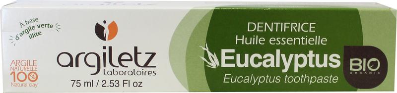 Argiletz Tandpasta eucaluptus 75 Milliliter