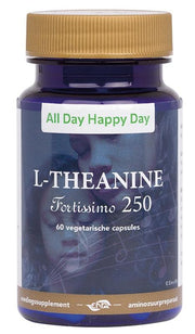All Day Happy Day L-Theanine 250mg 60 Vegetarische capsules
