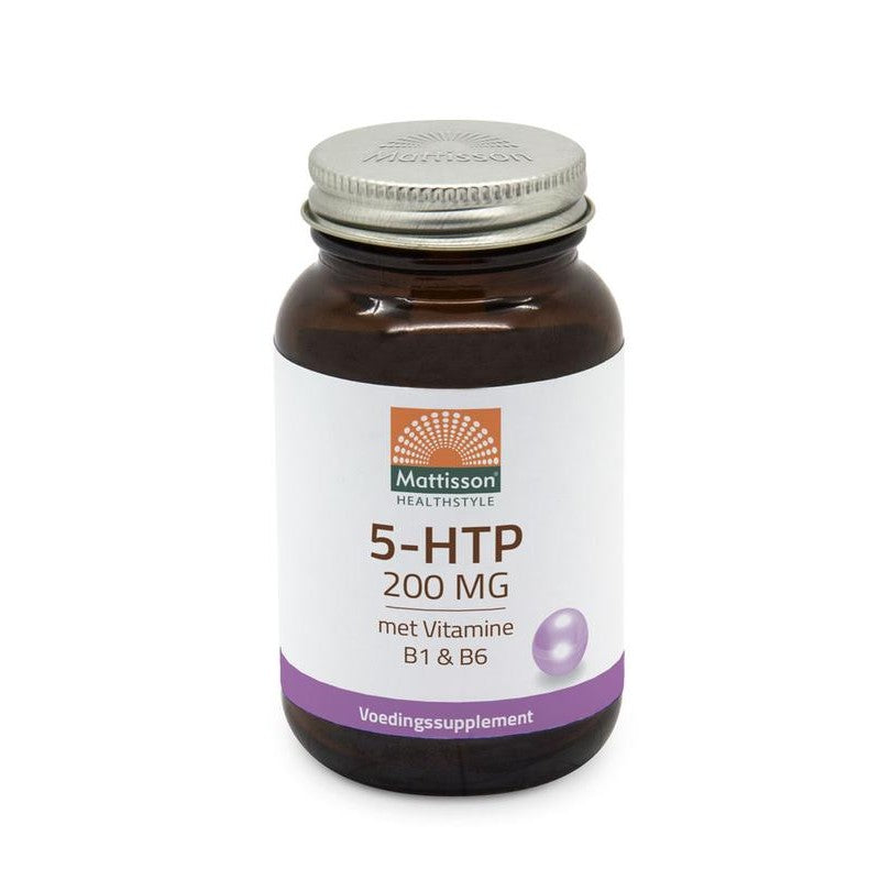 Mattisson 5-HTP 200mg vitamine B1 & B6 60 Capsules