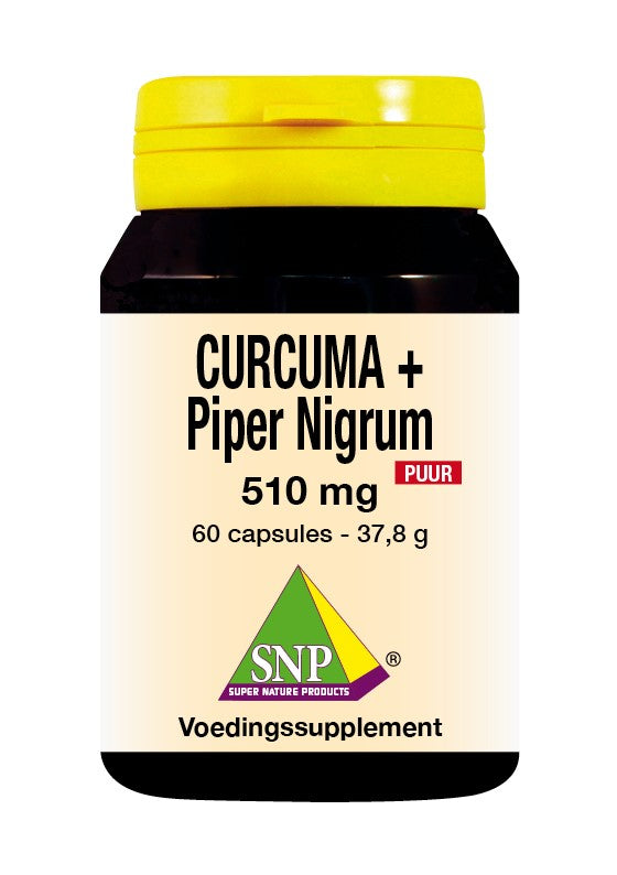 SNP Curcuma & piper nigrum 510mg puur 60.00 Capsules
