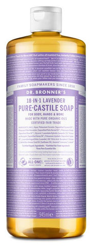 Dr Bronners Liquid soap lavendel 945.00 Milliliter