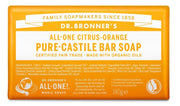 Dr Bronners Barsoap citrus & orange 140.00 Gram