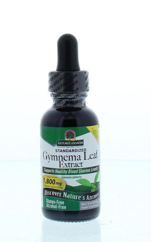 Natures Answer Gymnema extract alcoholvrij 30.00 Milliliter