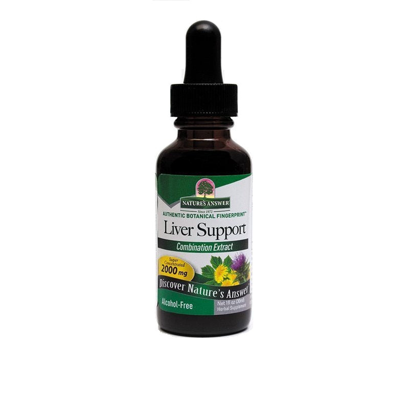 Natures Answer Liver support leverdetox extract alcoholvrij 30 Milliliter