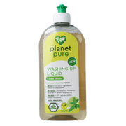 Planet Pure Afwasmiddel lime & verbena 500 Milliliter