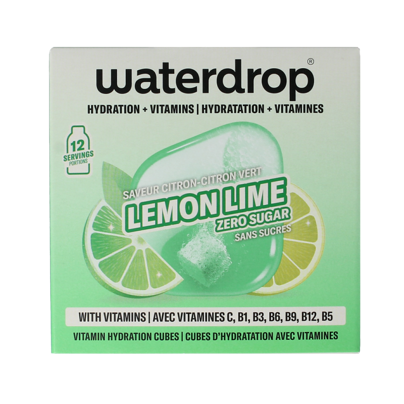 Waterdrop  Microdrink focus lemon lime bruistabletten 12 Stuks