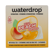 Waterdrop  Microdrink ice tea peach bruistabletten 12.00 Stuks
