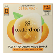 Waterdrop  Microdrink ice tea peach bruistabletten 12.00 Stuks