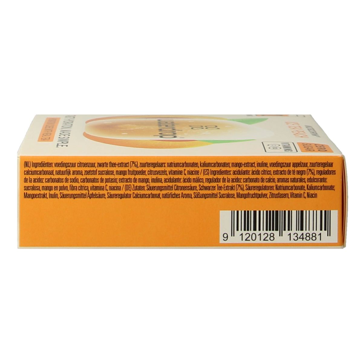 Waterdrop  Microdrink ice tea peach bruistabletten 12.00 Stuks