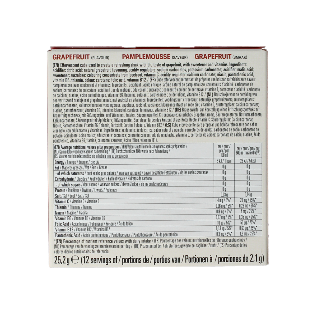 Waterdrop  Microdrink summer grapefruit 12.00 Stuks