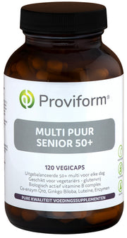 Proviform Multi puur senior 50+ 120.00 Vegetarische capsules
