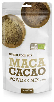 Purasana Maca & cacao poedermix vegan bio 200.00 Gram