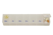 Able 2 Pillendoos 1 week transparant NL 1.00 Stuks