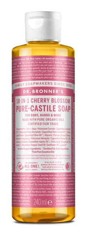 Dr Bronners Liquid soap cherry blossom 240.00 Milliliter