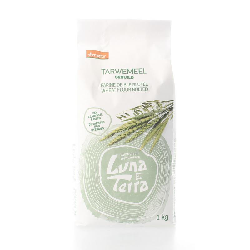 Luna E Terra Tarwemeel gebuild demeter bio 1 Kilogram