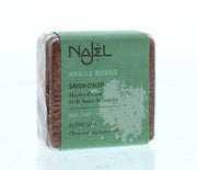 Najel Aleppo Aleppo zeep scrub rode klei 100.00 Gram