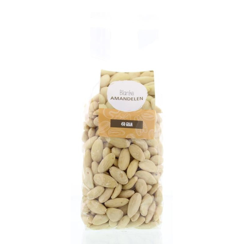 MijnNatuurwinkel Blanke amandelen 450 Gram