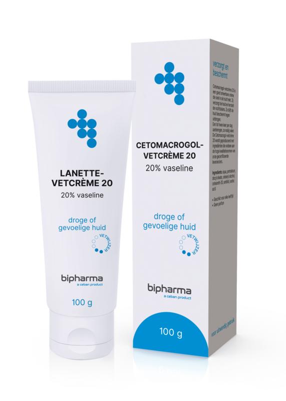 Bipharma Lanette vetcreme 20 100.00 Gram