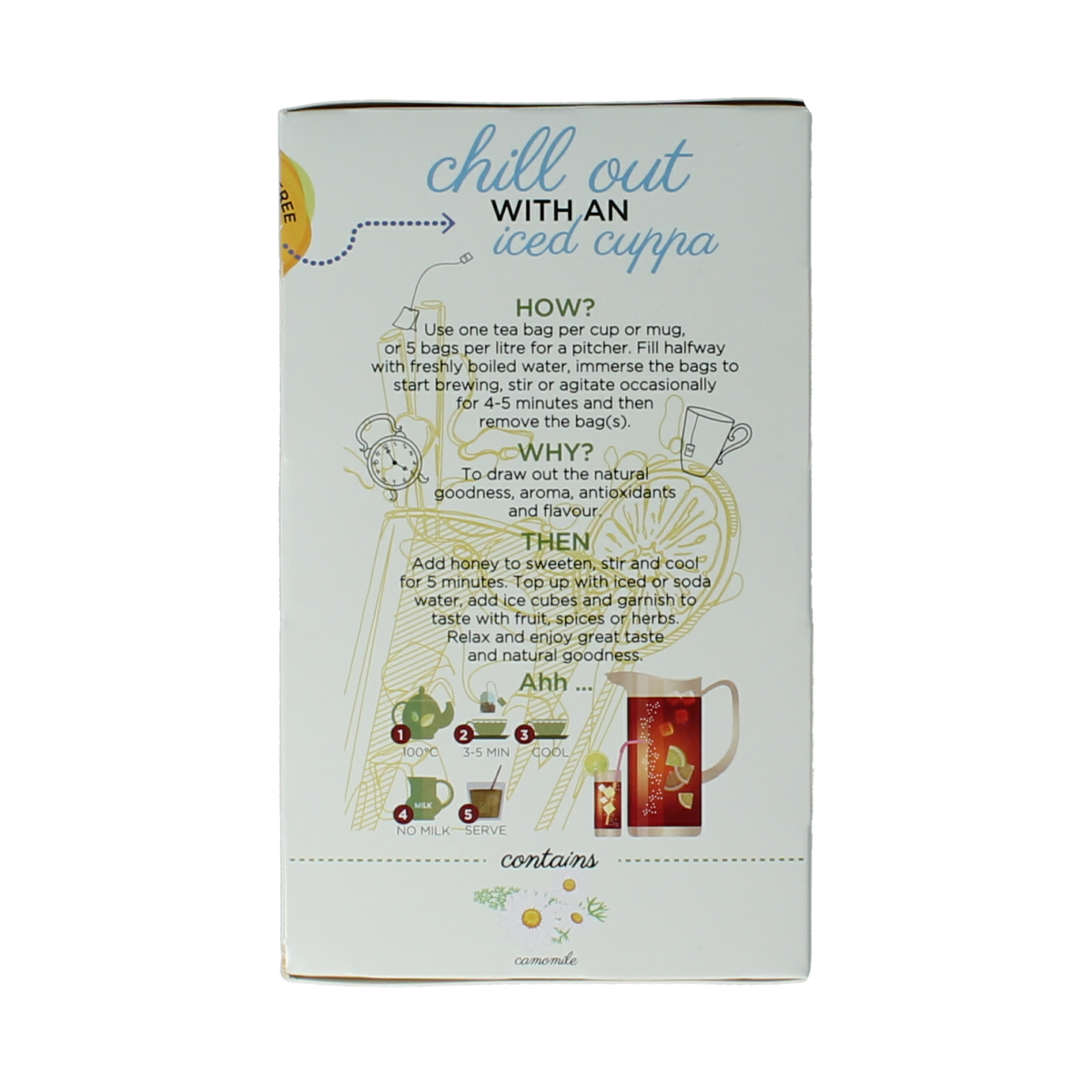 Dilmah Chamomile tea herbal infusion 20.00 Zakjes