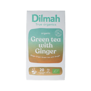 Dilmah Green tea with ginger bio 20.00 Zakjes