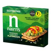 Nairns Flatbread rosemary & seasalt 150.00 Gram