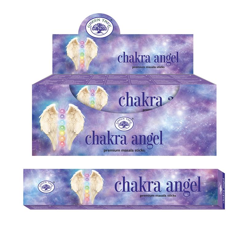 Green Tree Wierookstokjes chakra angel natural 15 Gram