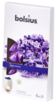 Bolsius True Scents waxmelts lavender  6 Stuks