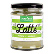 Purasana Latte matcha moringa vegan bio 120.00 Gram