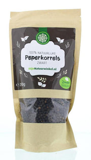 MijnNatuurwinkel Peperkorrels zwart 250.00 Gram
